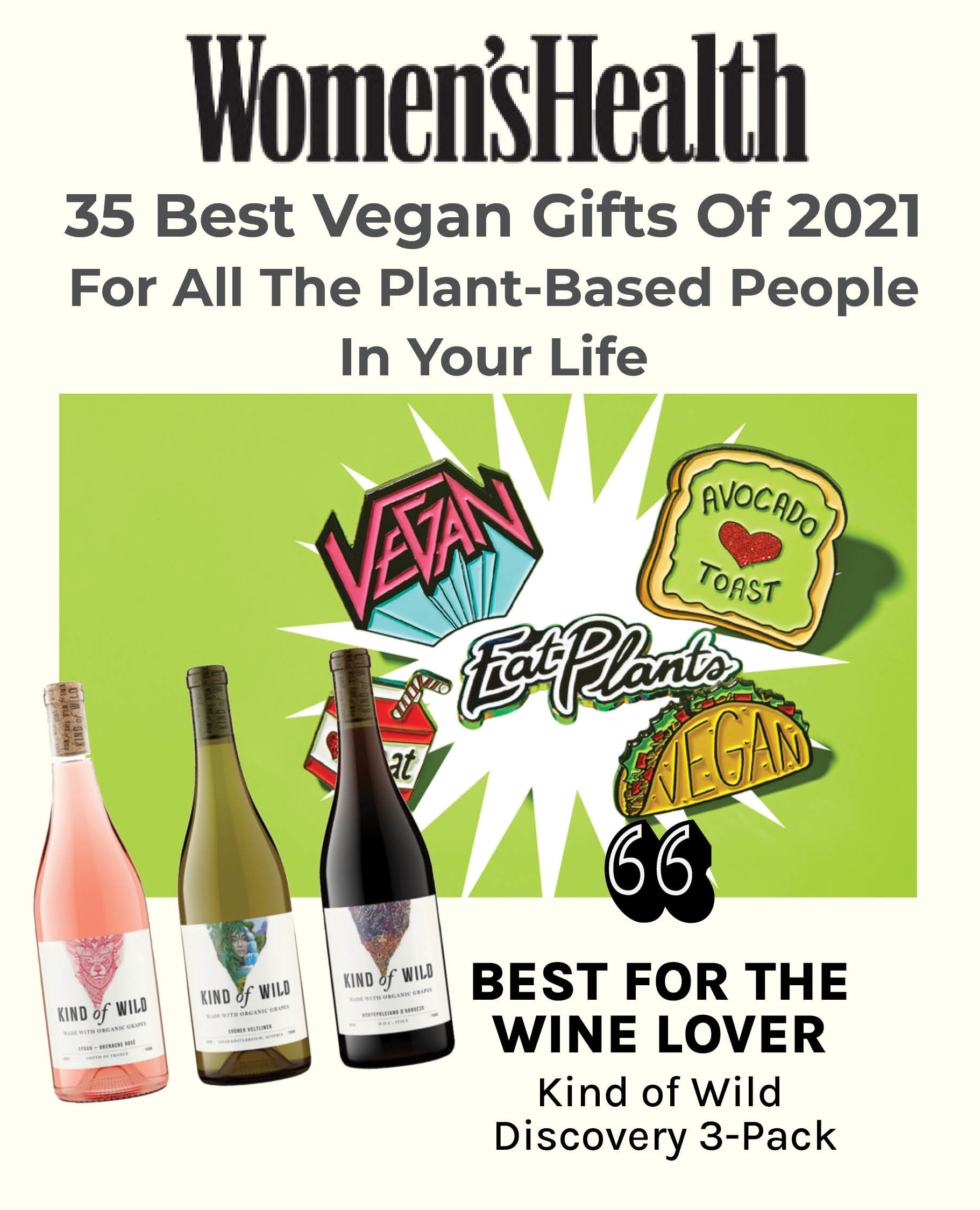Best Vegan Gifts Of 2021 For All The Plant-Based People – Women’s Health Magazine